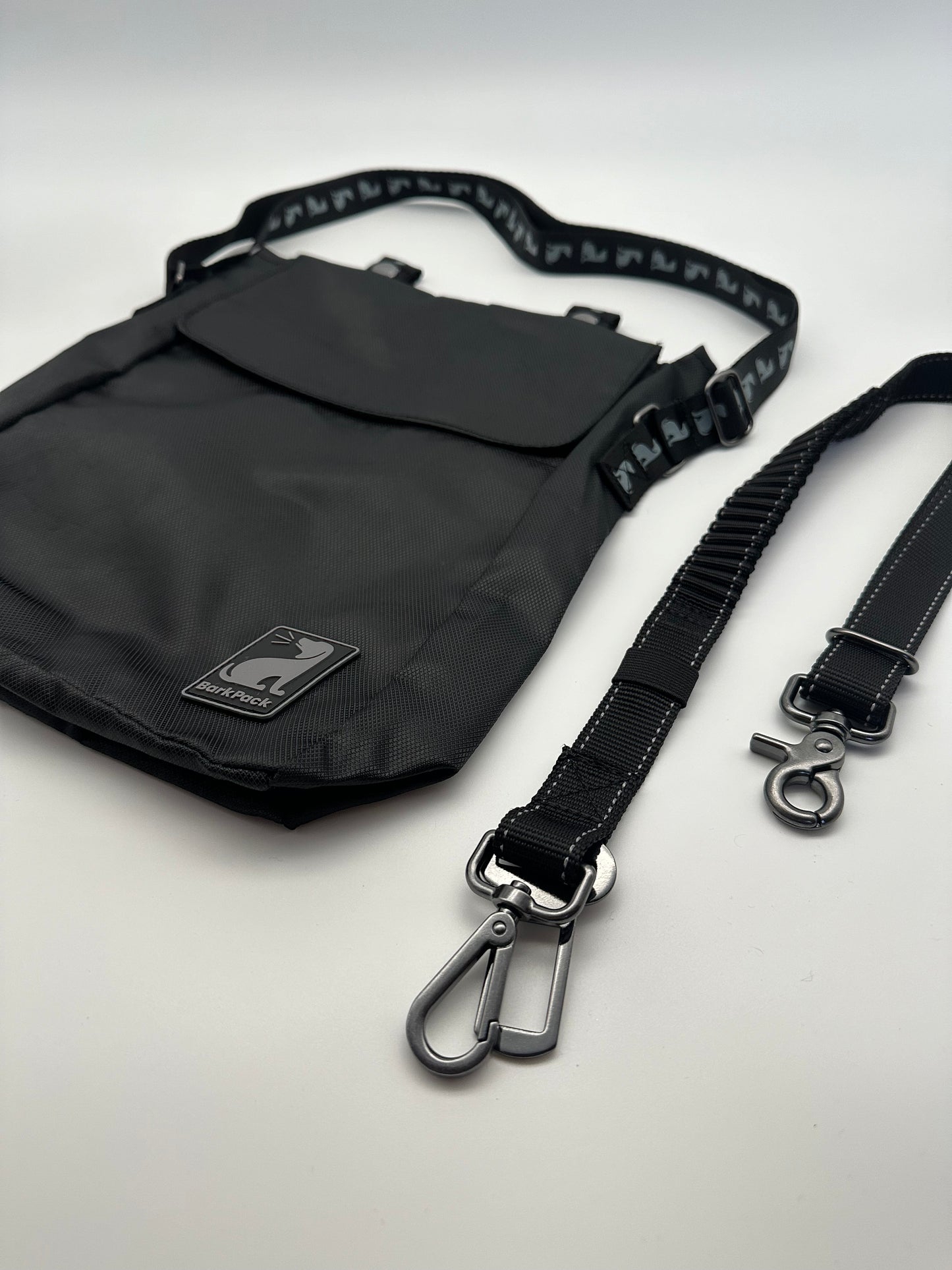 BarkPack Dog Travel Bed, Messenger Bag And Dog Seat Belt