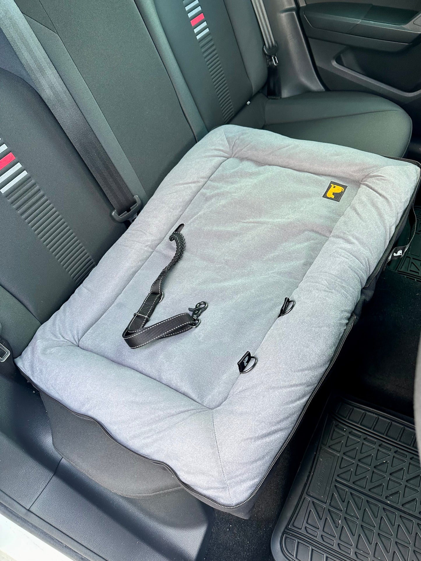 BarkPack Dog Travel Bed, Inner Bed With Dog Seatbelt